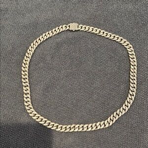 John Hardy Sterling Silver Curb Chain Necklace